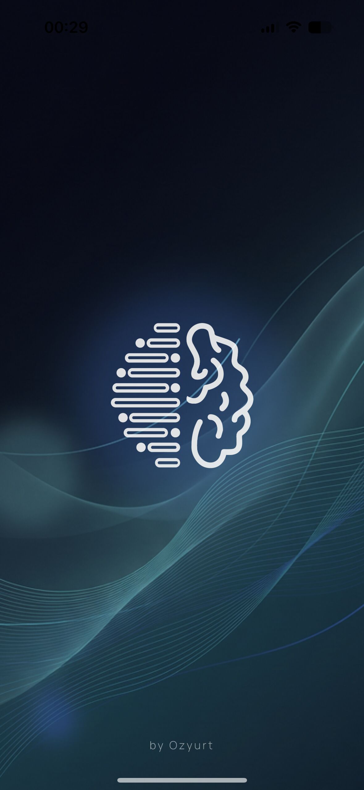Ceviz App splash ekranı